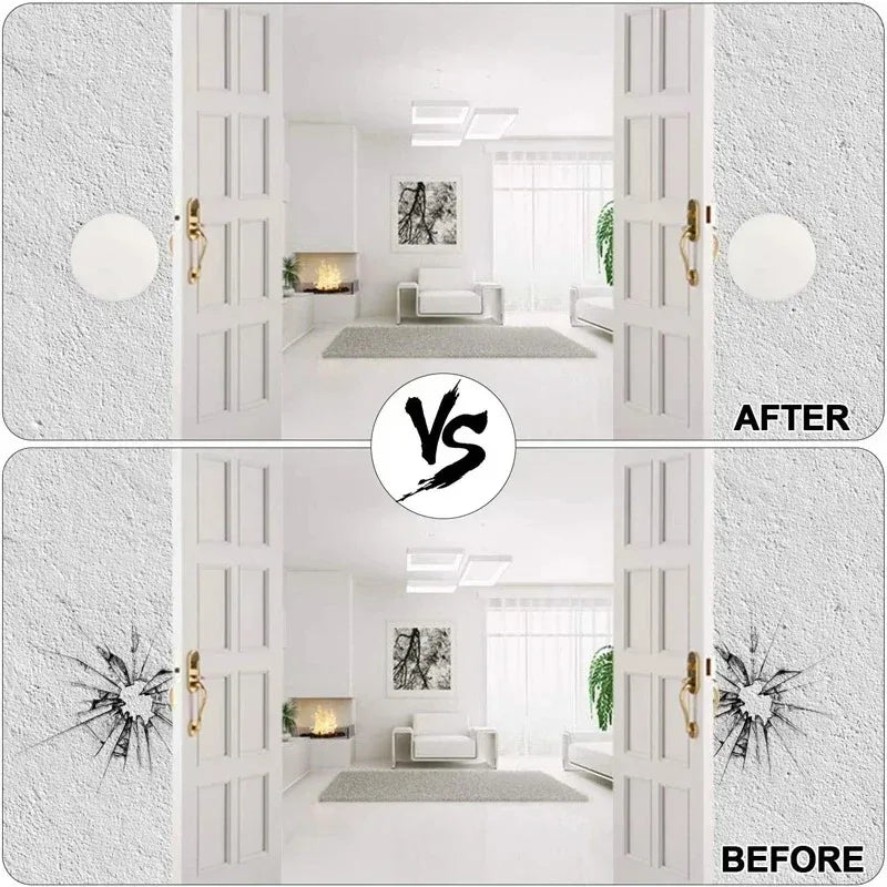 Kit 5 Protetores de Parede para Maçaneta